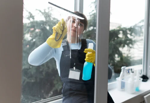 Nettoyage de vitres intérieures et extérieures à Saint-Aubin-d'Aubigné
